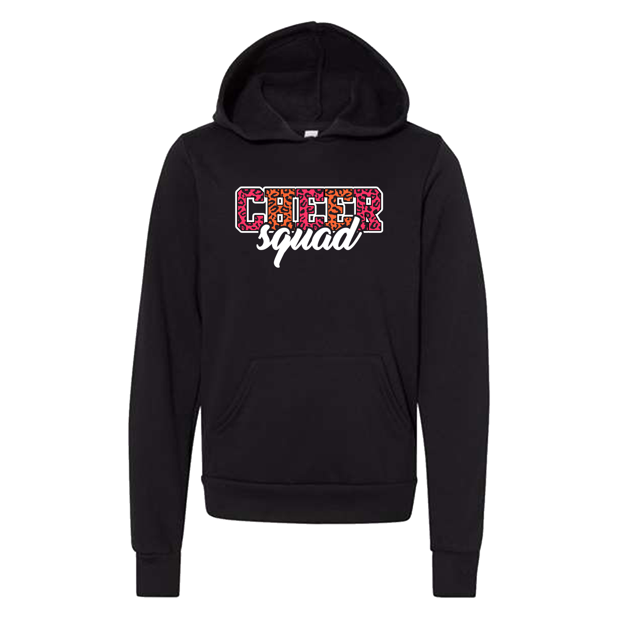 Youth "Cheer Squad Cheetah" Fleece Pullover