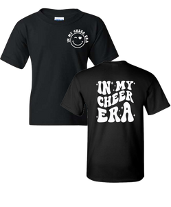Youth "In My Cheer Era" Smiley Heavy Cotton T-Shirt
