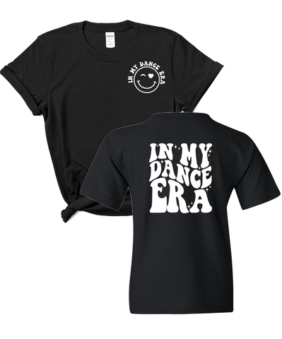 Adult "In My Dance Era" Smiley Heavy Cotton T-Shirt