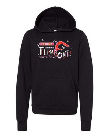 Youth "I Might Flip Out" Fleece Pullover