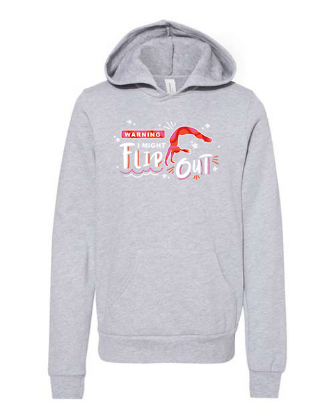 Youth "I Might Flip Out" Fleece Pullover