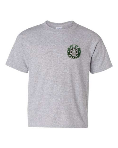 Youth "Cheer A Latte" Heavy Cotton T-Shirt