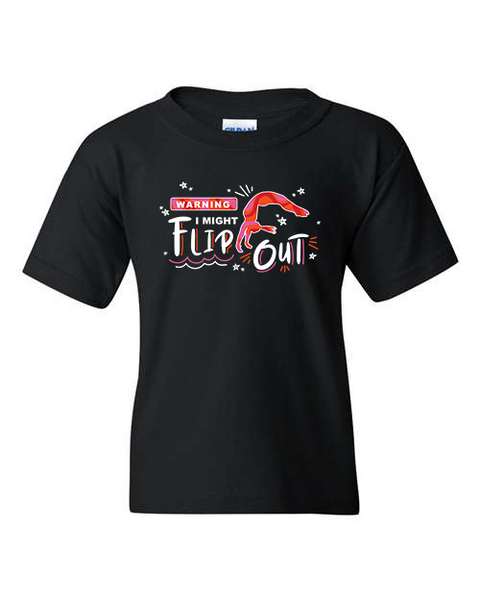 Youth "I Might Flip Out" Heavy Cotton T-Shirt