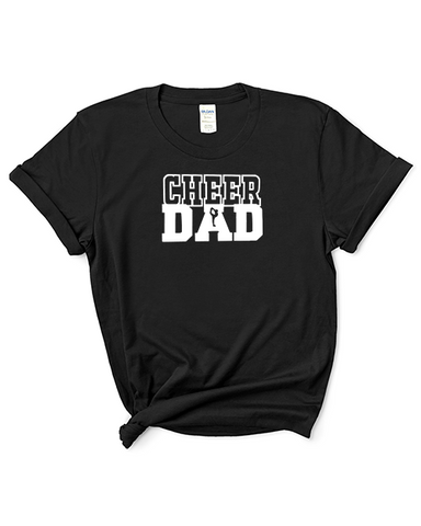 Adult "Cheer Dad" Heavy Cotton T-Shirt