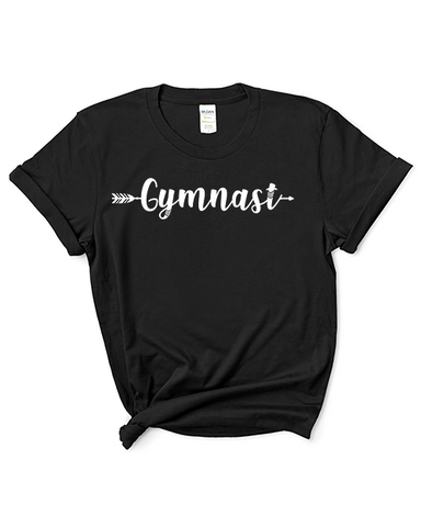 Adult "Gymnast Arrow" Heavy Cotton T-Shirt