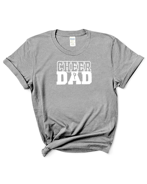 Adult "Cheer Dad" Heavy Cotton T-Shirt