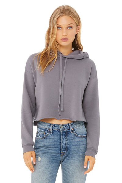 Women's "Eat Sleep Gym Repeat" Cropped Fleece Hoodie