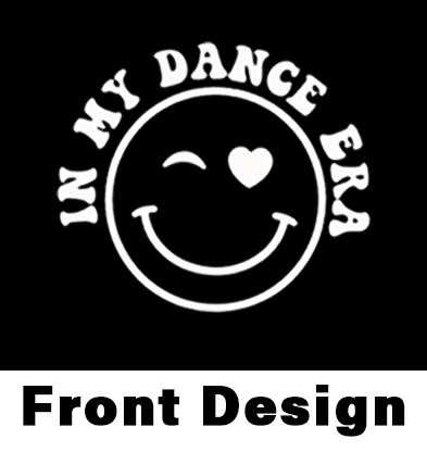 Adult "In My Dance Era" Smiley Fleece Pullover