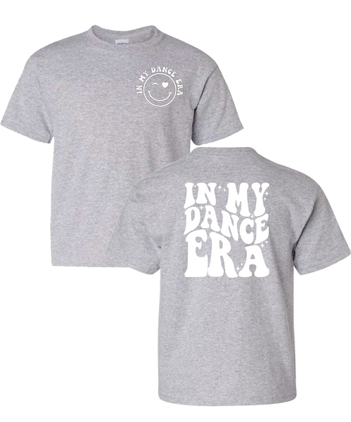 Youth "In My Dance Era" Smiley Heavy Cotton T-Shirt