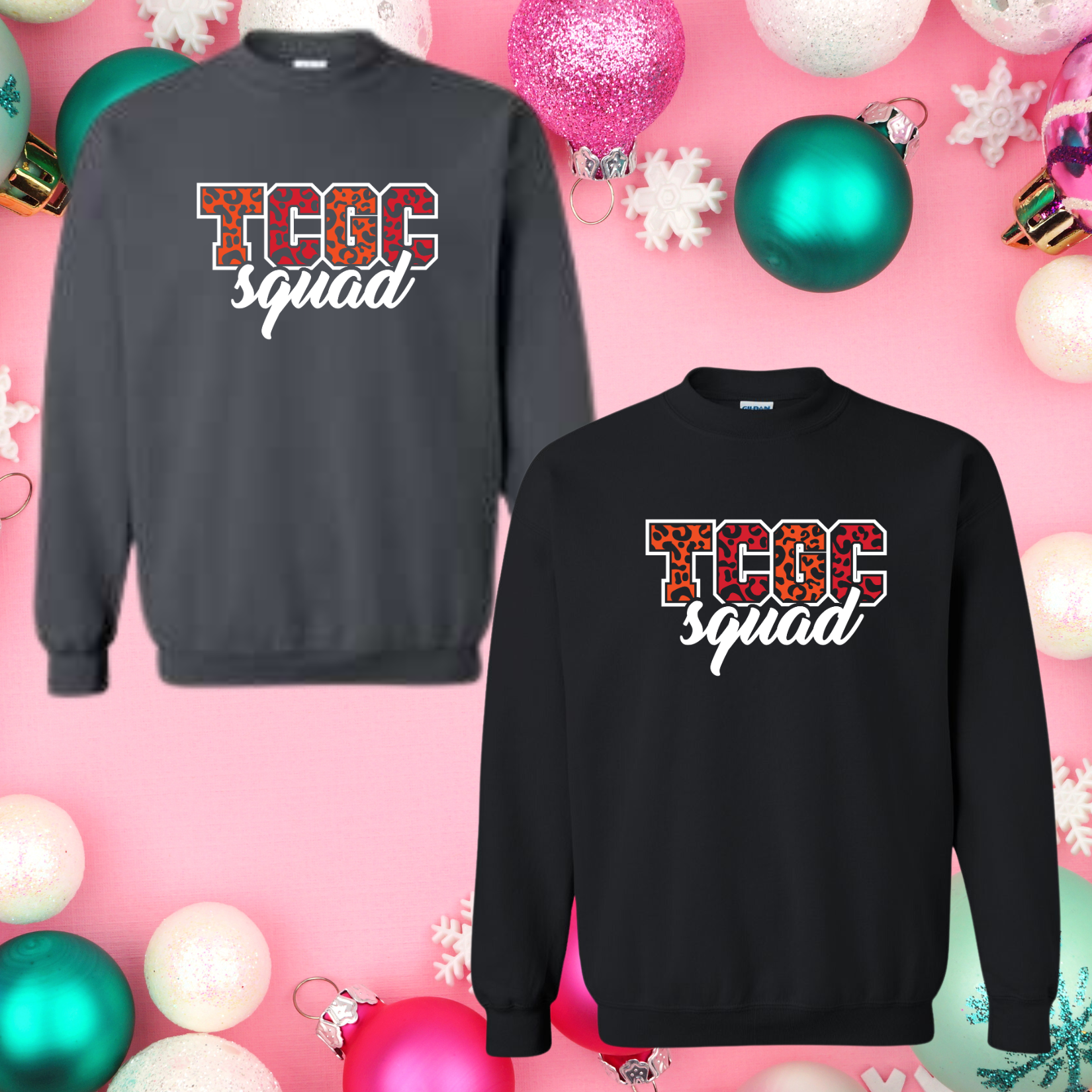 TCGC Squad Crewneck Sweatshirt:  ADULT