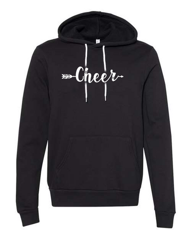 Adult "Cheer Arrow " Fleece Pullover