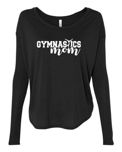 Women's "Gymanstics Mom" Flowy Long Sleeve