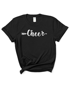 Adult "Cheer Arrow" Heavy Cotton T-Shirt